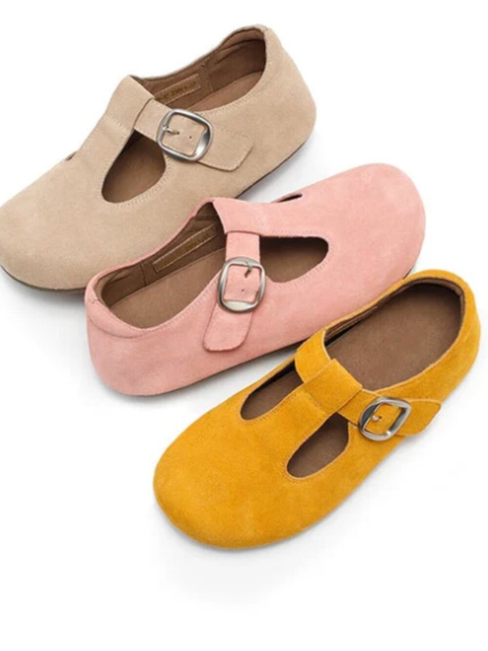 Dwarves handmade cow leather mary janes